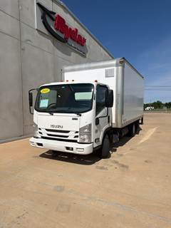 Isuzu NPR 16 ft Box Truck - 215HP, 6 Speed Automatic, Roll up Door