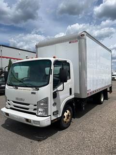Isuzu NPR 16 ft Box Truck - 215HP, 6 Speed Automatic, Roll up Door