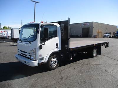 Isuzu NPR 16 ft Box Truck - 215HP, 6 Speed Automatic