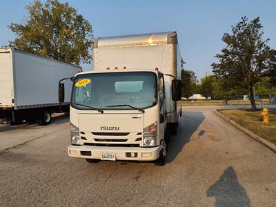 Isuzu NPR HD 16 ft Box Truck - 215HP, 6 Speed Automatic, Roll up Door, Liftgate