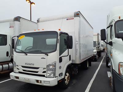 Isuzu NPR HD 16 ft Box Truck - 215HP, 6 Speed Automatic, Roll up Door, Liftgate