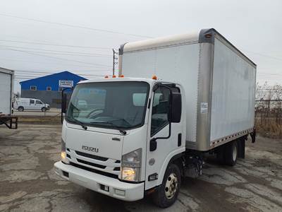 Isuzu NPR HD 16 ft Box Truck - 215HP, 6 Speed Automatic, Roll up Door, Liftgate