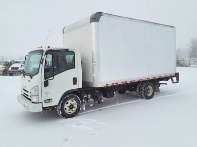 Isuzu NPR HD 16 ft Box Truck - 6 Speed Automatic, Roll up Door, Liftgate