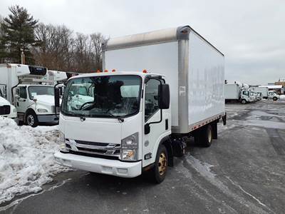 Isuzu NPR HD 16 ft Box Truck - 6 Speed Automatic, Roll up Door, Liftgate