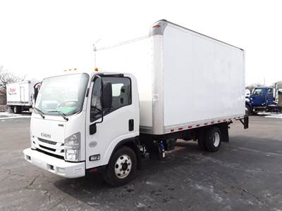 Isuzu NPR HD 16 ft Box Truck - 6 Speed Automatic, Roll up Door, Liftgate