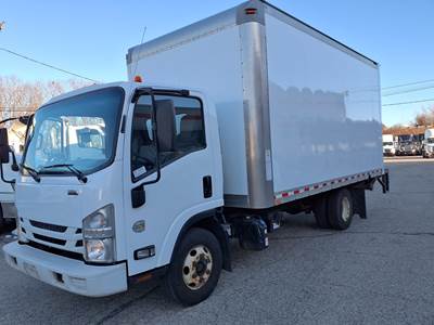 Isuzu NPR HD 16 ft Box Truck - 6 Speed Automatic, Roll up Door, Liftgate