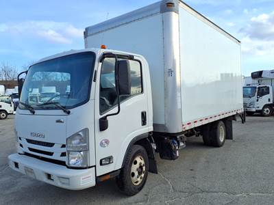 Isuzu NPR HD 16 ft Box Truck - 6 Speed Automatic, Roll up Door, Liftgate