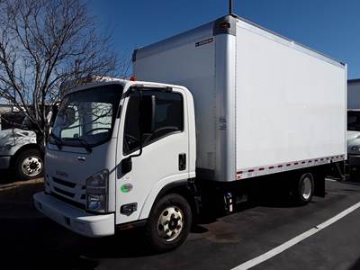 Isuzu NPR HD 16 ft Box Truck - 6 Speed Automatic, Roll up Door, Liftgate