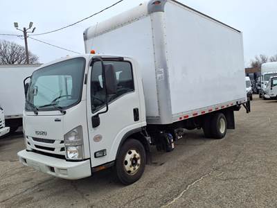 Isuzu NPR HD 16 ft Box Truck - 6 Speed Automatic, Roll up Door, Liftgate