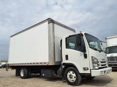 Isuzu NPR HD 16 ft Box Truck - 6 Speed Automatic, Roll up Door, Liftgate