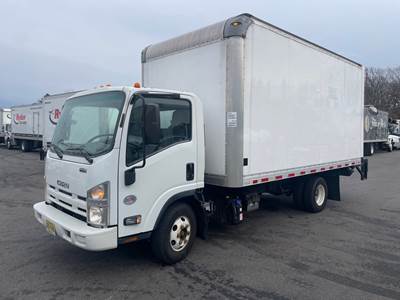 Isuzu NPR HD 16 ft Box Truck - 6 Speed Automatic, Roll up Door, Liftgate