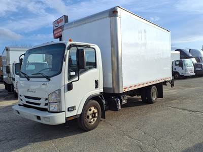 Isuzu NPR HD 16 ft Box Truck - 6 Speed Automatic, Roll up Door, Liftgate