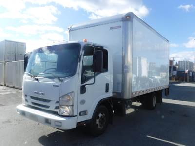 Isuzu NPR HD 16 ft Box Truck - 6 Speed Automatic, Roll up Door, Liftgate