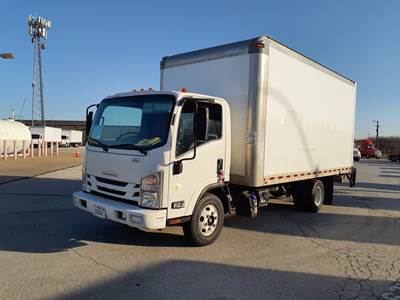 Isuzu NPR HD 16 ft Box Truck - 6 Speed Automatic, Roll up Door, Liftgate