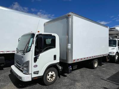 Isuzu NPR HD 16 ft Box Truck - 6 Speed Automatic, Roll up Door, Liftgate