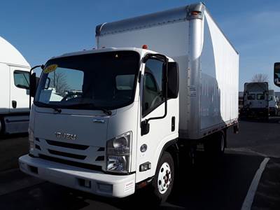 Isuzu NPR HD 16 ft Box Truck - 215HP, 6 Speed Automatic, Roll up Door, Liftgate