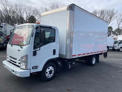 Isuzu NPR HD 16 ft Box Truck - 6 Speed Automatic, Roll up Door, Liftgate