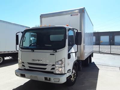 Isuzu NPR HD 16 ft Box Truck - 215HP, 6 Speed Automatic, Roll up Door, Liftgate