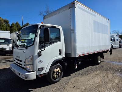 Isuzu NPR HD 16 ft Box Truck - 6 Speed Automatic, Roll up Door, Liftgate