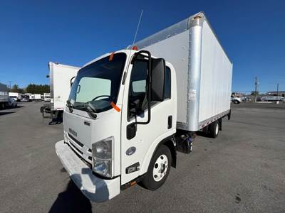 Isuzu NPR HD 16 ft Box Truck - 6 Speed Automatic, Roll up Door, Liftgate
