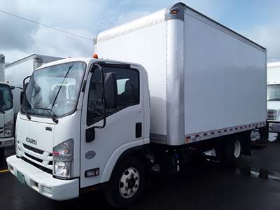 Isuzu NPR HD 16 ft Box Truck - 6 Speed Automatic, Roll up Door, Liftgate