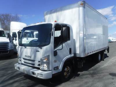 Isuzu NPR HD 16 ft Box Truck - 6 Speed Automatic, Roll up Door, Liftgate