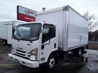 Isuzu NPR HD 16 ft Box Truck - 6 Speed Automatic, Roll up Door, Liftgate