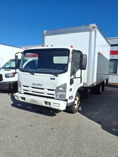 Isuzu NPR HD 16 ft Box Truck - 215HP, 6 Speed Automatic, Roll up Door, Liftgate