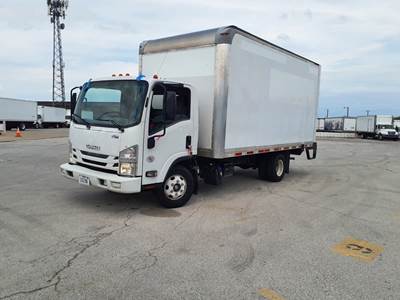 Isuzu NPR HD 16 ft Box Truck - 215HP, 6 Speed Automatic, Roll up Door, Liftgate