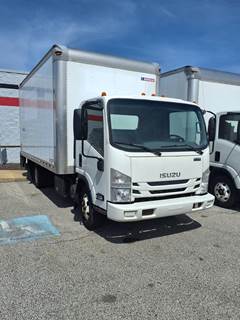 Isuzu NPR HD 16 ft Box Truck - 215HP, 6 Speed Automatic, Roll up Door, Liftgate