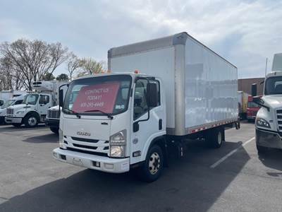Isuzu NPR HD 20 ft Box Truck - 215HP, 6 Speed Automatic, Roll up Door, Liftgate