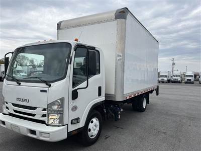 Isuzu NPR HD 16 ft Box Truck - 6 Speed Automatic, Roll up Door, Liftgate