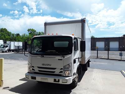 Isuzu NPR HD 16 ft Box Truck - 215HP, 6 Speed Automatic, Roll up Door