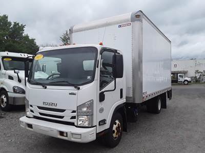 Isuzu NPR HD 16 ft Box Truck - 215HP, 6 Speed Automatic, Roll up Door, Liftgate