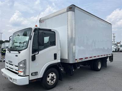 Isuzu NPR HD 16 ft Box Truck - 215HP, 6 Speed Automatic, Liftgate