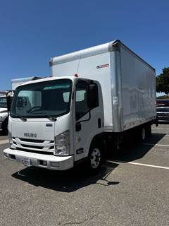 Isuzu NPR HD 16 ft Box Truck - 215HP, 6 Speed Automatic, Roll up Door, Liftgate