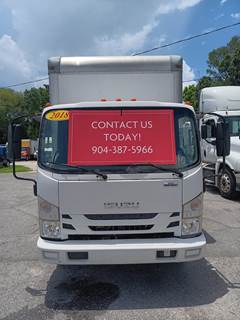 Isuzu NPR HD 16 ft Box Truck - 215HP, 6 Speed Automatic, Roll up Door, Liftgate
