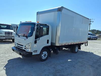 Isuzu NPR HD 16 ft Box Truck - 215HP, 6 Speed Automatic, Roll up Door, Liftgate