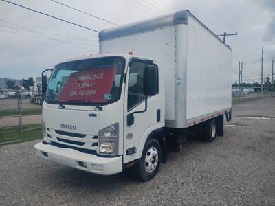 Isuzu NPR HD 16 ft Box Truck - 215HP, 6 Speed Automatic, Roll up Door, Liftgate