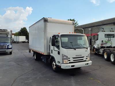 Isuzu NPR HD 16 ft Box Truck - 215HP, 6 Speed Automatic, Roll up Door, Liftgate