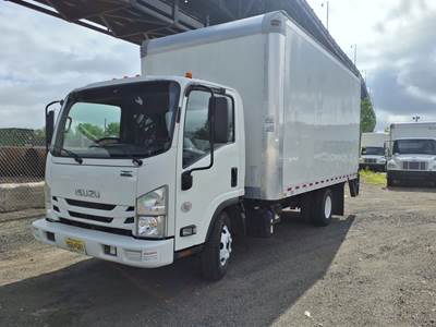 Isuzu NPR HD 16 ft Box Truck - 215HP, 6 Speed Automatic, Roll up Door, Liftgate
