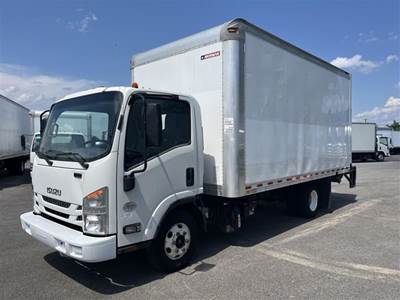 Isuzu NPR HD 16 ft Box Truck - 6 Speed Automatic, Roll up Door, Liftgate