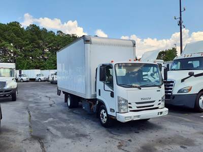 Isuzu NPR HD 16 ft Box Truck - 215HP, 6 Speed Automatic, Roll up Door, Liftgate