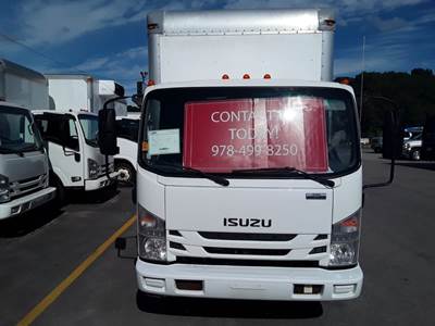 Isuzu NPR HD 16 ft Box Truck - 215HP, 6 Speed Automatic, Roll up Door, Liftgate