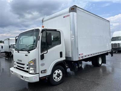 Isuzu NPR HD 16 ft Box Truck - 215HP, 6 Speed Automatic, Roll up Door, Liftgate