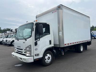 Isuzu NPR HD 16 ft Box Truck - 215HP, 6 Speed Automatic, Roll up Door, Liftgate