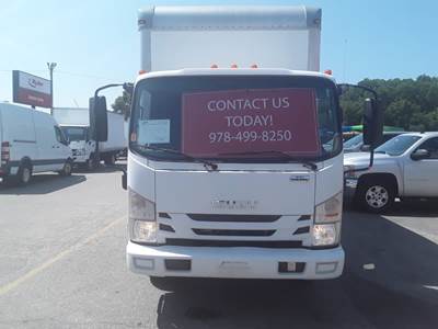 Isuzu NPR HD 16 ft Box Truck - 215HP, 6 Speed Automatic, Roll up Door, Liftgate