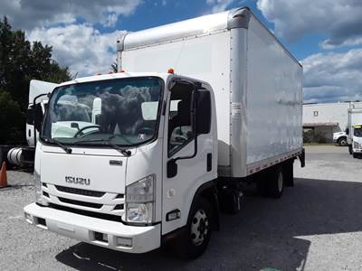 Isuzu NPR HD 16 ft Box Truck - 215HP, 6 Speed Automatic, Roll up Door, Liftgate