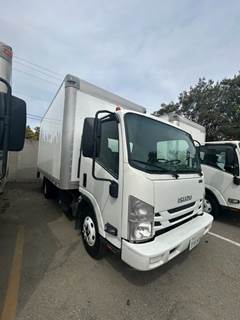 Isuzu NPR HD 16 ft Box Truck - 215HP, 6 Speed Automatic, Roll up Door, Liftgate