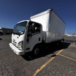 Isuzu NPR HD 16 ft Box Truck - 215HP, 6 Speed Automatic, Roll up Door, Liftgate